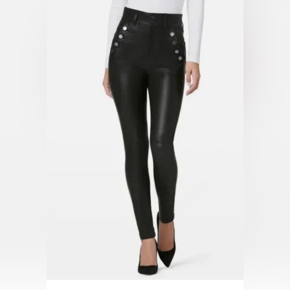 Joe's Jeans The Georgia High Rise‎ Button Skinny black size29